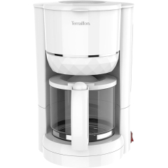 Cafetiere Filtre Electrique Terraillon Diamant Blanc