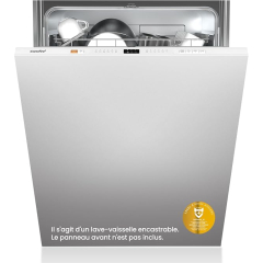 Lave vaisselle encastrable Comfee CDWPB1215PB EU efficace et connecté