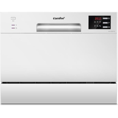 Lave vaisselle compact Comfee Td602e w modèle autonome pratique