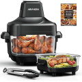 Friteuse À Air Portable en Verre AIRMSEN Af 01 EU