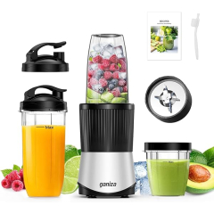 Mini blender Ganiza smoothie maker 900w puissant polyvalent
