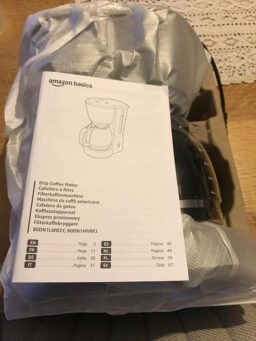 image client 1 Cafetière électrique amazon basics machine à café filtre 10 tasses