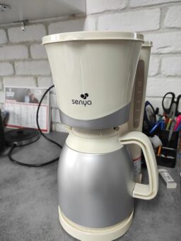 image client 1 Cafetiere Senya Isotherme Electrique Creme