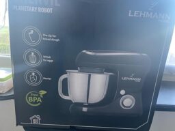 image client 1 Robot pâtissier Lehmann Lhopm 1305c multifonction puissant cuisine