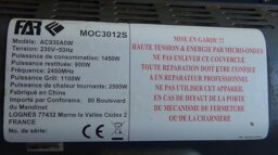 image client 1 Micro Onde Severin MW 7775 Multifonction