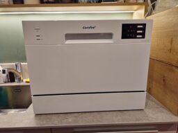 image client 10 Lave vaisselle compact Comfee Td602e w modèle autonome pratique