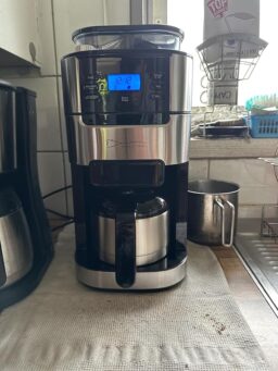 image client 2 Machine À Café Filtre Barista Kaffee Cafetière avec Broyeur Digital