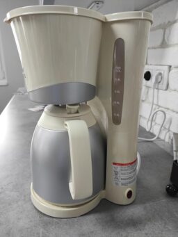 image client 2 Cafetiere Senya Isotherme Electrique Creme