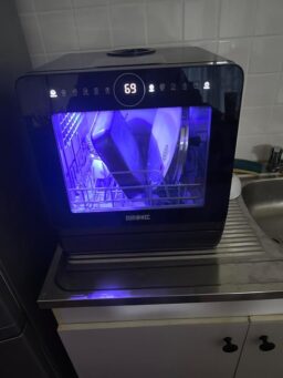 image client 2 Lave vaisselle Duronic DW5 BK compact autonome portable pratique moderne