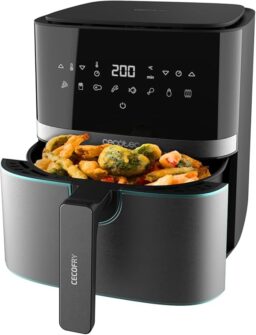 image client 2 Friteuse sans Huile Cecotec Cecofry Full Inoxblack Pro 5500