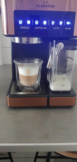 image client 3 Machine à expresso Klarstein Petite Cafetière Electrique
