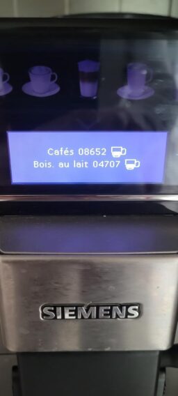 image client 3 Machine À Café Automatique Siemens Eq.6 Plus S500 Te655203rw