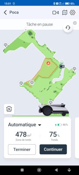 image client 4 Robot tondeuse Ecovacs Goat O1200 LiDAR Pro