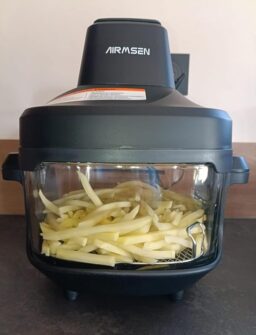 image client 4 Friteuse À Air Portable en Verre AIRMSEN Af 01 EU