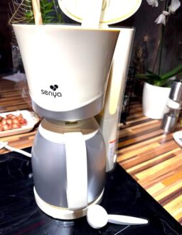 image client 5 Cafetiere Senya Isotherme Electrique Creme