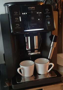 image client 5 Machine À Café Grains Expresso Automatique Krups Sensation Lait Ea912e10