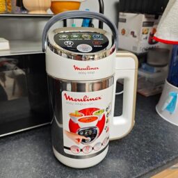 image client 5 Blender chauffant Moulinex Easy Soup Silver LM841110