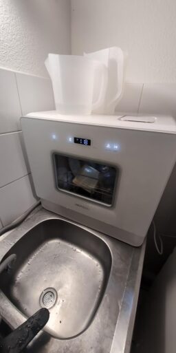 image client 6 Lave vaisselle compact AIRMSEN Mini de Table