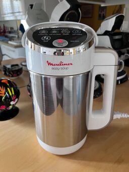 image client 6 Blender chauffant Moulinex Easy Soup Silver LM841110