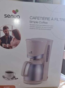 image client 7 Cafetiere Senya Isotherme Electrique Creme