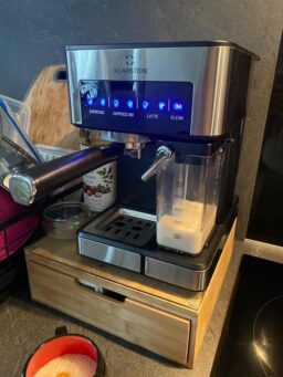 image client 7 Machine à expresso Klarstein Petite Cafetière Electrique