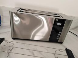 image client 7 Grille pain Lebenlang Inox 4 Fentes Longues