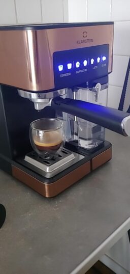image client 8 Machine à expresso Klarstein Petite Cafetière Electrique