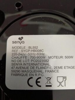image client 9 Blender chauffant Senya Appareil à Soupe