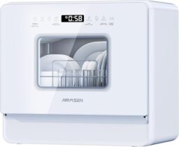 Image du fabricant 1 du AIRMSEN Mini lave-vaisselle compact
