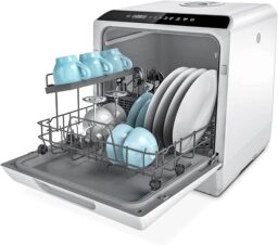 Image du fabricant 1 du Hermitlux Mini-lave-vaisselle blanc