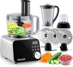 Image du fabricant 1 du Howork robot de cuisine argenté