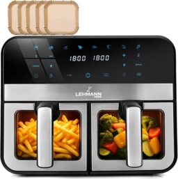 Image du fabricant 1 du LEHMANN Air Fryer dual tiroirs