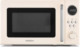 Image du fabricant 1 du Micro-ondes rétro MEDION beige