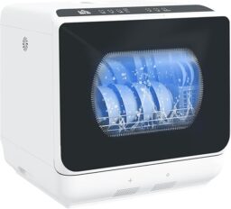 Image du fabricant 1 du Mini lave-vaisselle HOMCOM noir