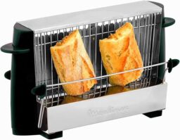 Image du fabricant 1 du Moulinex Grille-pain Vintage, Inox noir