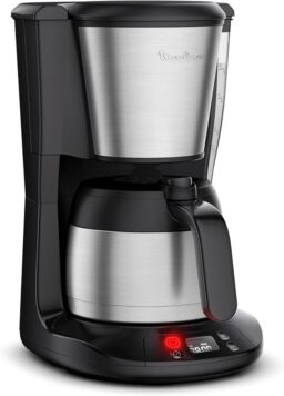 Image du fabricant 1 du Moulinex Subito cafetière inox noir