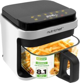 Image du fabricant 1 du NutriChef Friteuse à Air 5.5L