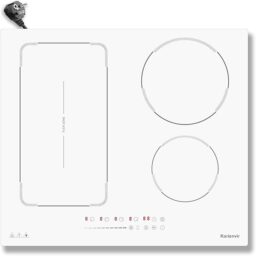 Image du fabricant 1 du Plaque induction 4 feux blanche