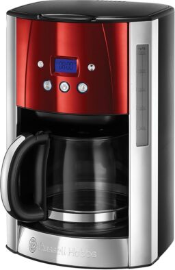 Image du fabricant 1 du Russell Hobbs cafetière Luna rouge
