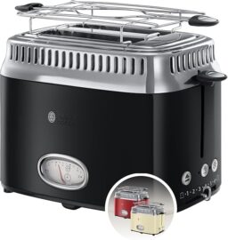 Image du fabricant 1 du Russell Hobbs Grille Pain Retro noir