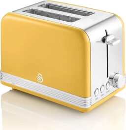 Image du fabricant 1 du Swan Retro grille-pain jaune