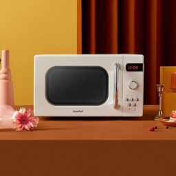 Image du fabricant 2 du COMFEE' Micro-ondes rétro crème