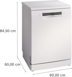Image du fabricant 2 du Bosch SMS4EMW01F lave-vaisselle blanc
