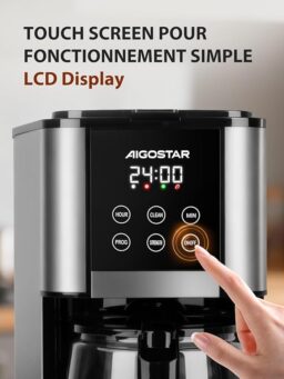Image du fabricant 2 du Cafetière filtre Aigostar noire