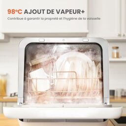Image du fabricant 2 du COMFEE' mini lave-vaisselle blanc