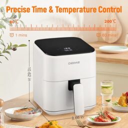 Image du fabricant 2 du DEIME Air Fryer compact blanc