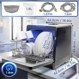 Image du fabricant 2 du Duronic DW5 BK lave-vaisselle