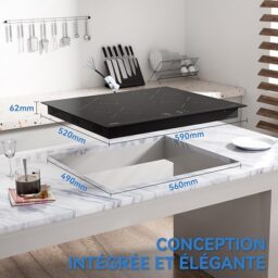 Image du fabricant 2 du Hermitlux Plaque Induction 4 Feux