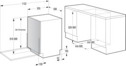 Image du fabricant 2 du HV663A65 Lave-vaisselle intégrable