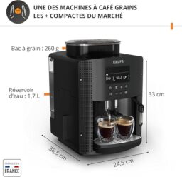 Image du fabricant 2 du Krups Essential, cafetière expresso noire